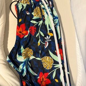 Adidas Tropical Print Track Pants